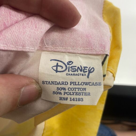 Disney Vintage Beauty and the Beast Belle Reversible Standard Pillowcase - Picture 2 of 4